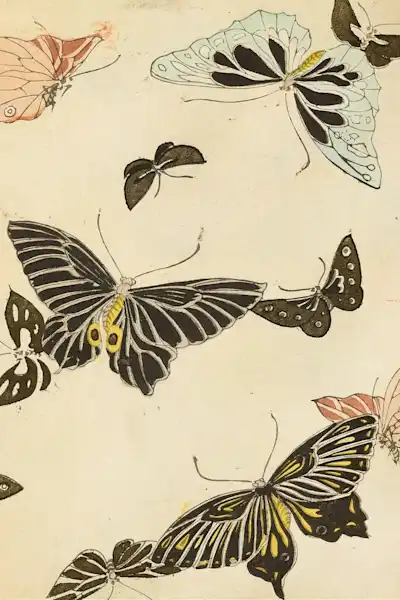 Japoniškas menas Korin Furuya Bijutsukai Pl.115 (1901) – japoniško meno plakatas | Framein