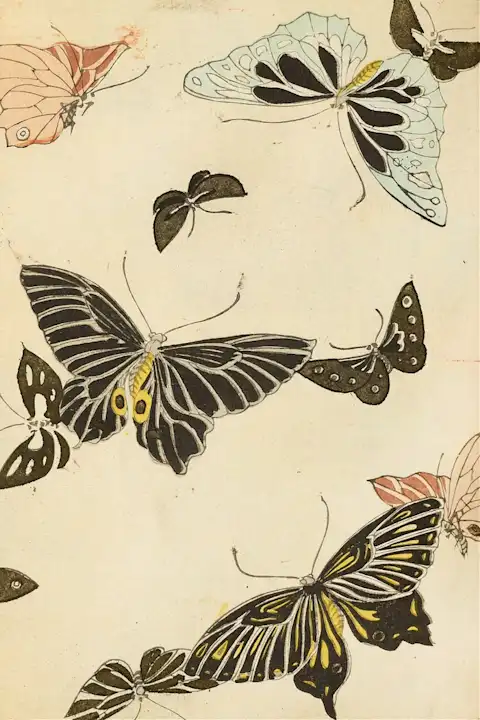 Japoniškas menas Korin Furuya Bijutsukai Pl.115 (1901) – japoniško meno plakatas | Framein