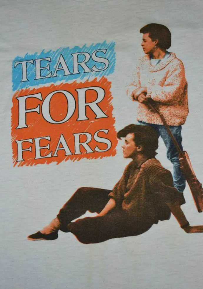 Vintažinis Tears for Fears koncerto plakatas – vintažinis koncerto plakatas | Framein