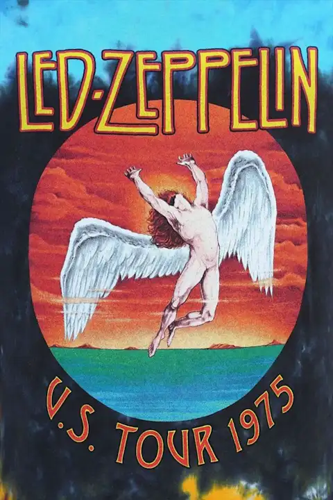 Vintažinis Led Zeppelin 2 koncerto plakatas – vintažinis koncerto plakatas | Framein