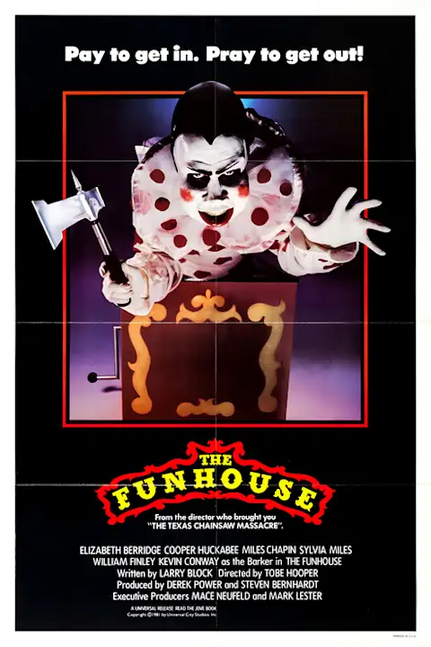 Filmo plakatas The Funhouse – filmo plakatas | Framein