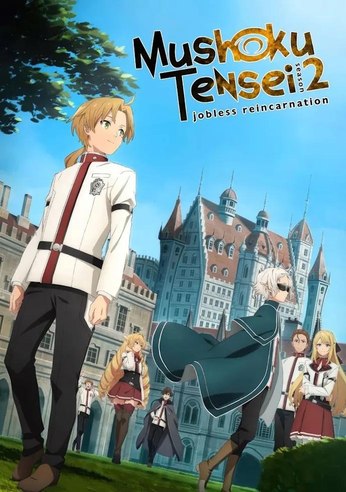 Anime plakatas Mushoku Tensei 3 – anime plakatas | Framein