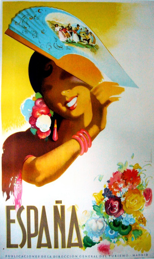 Vintažinis kelionių plakatas España 1930 – vintažinis kelionių plakatas | Framein