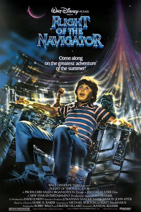 Filmo plakatas Navigatoriaus skrydis – filmo plakatas | Framein