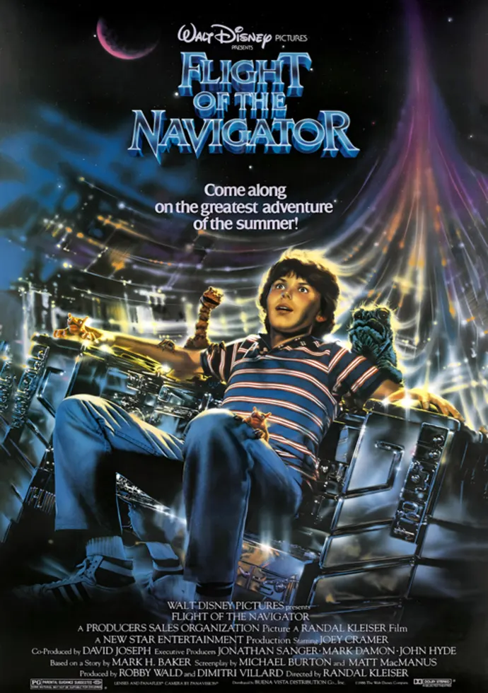 Filmo plakatas Navigatoriaus skrydis – filmo plakatas | Framein
