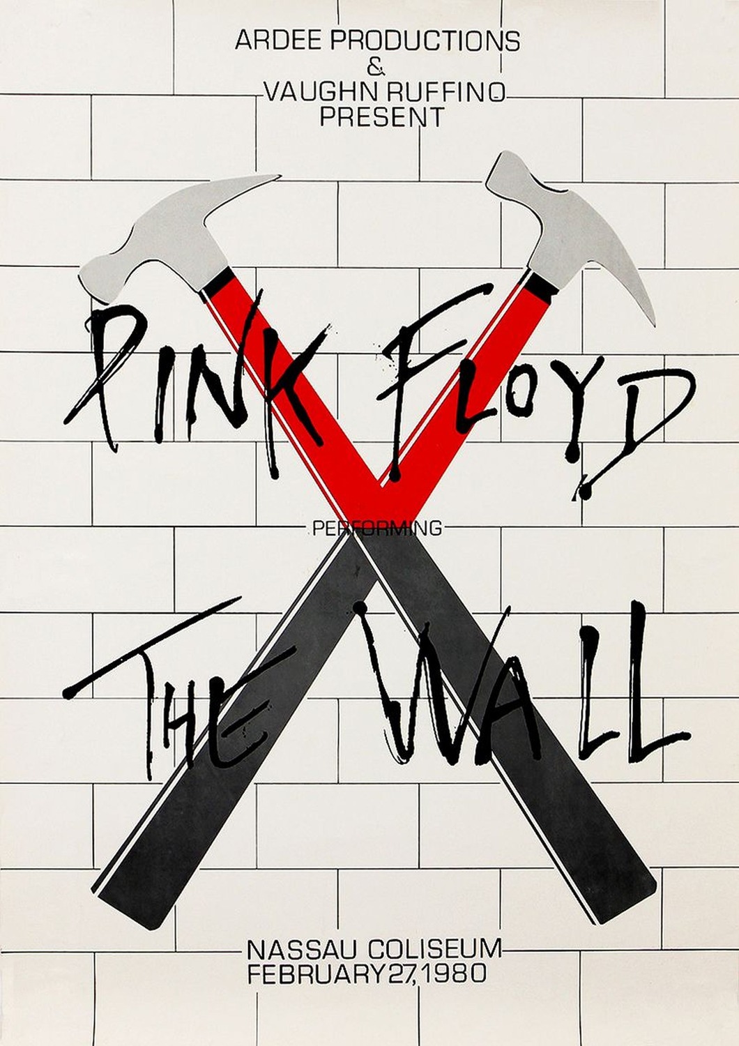Vintažinis Pink Floyd (11) koncerto plakatas – vintažinis koncerto plakatas | Framein