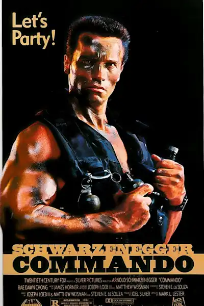 Filmo plakatas Commando – filmo plakatas | Framein