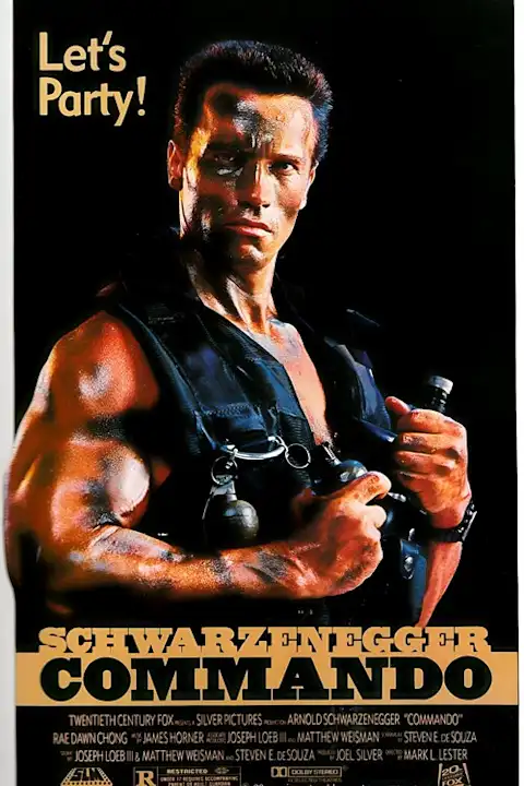 Filmo plakatas Commando – filmo plakatas | Framein