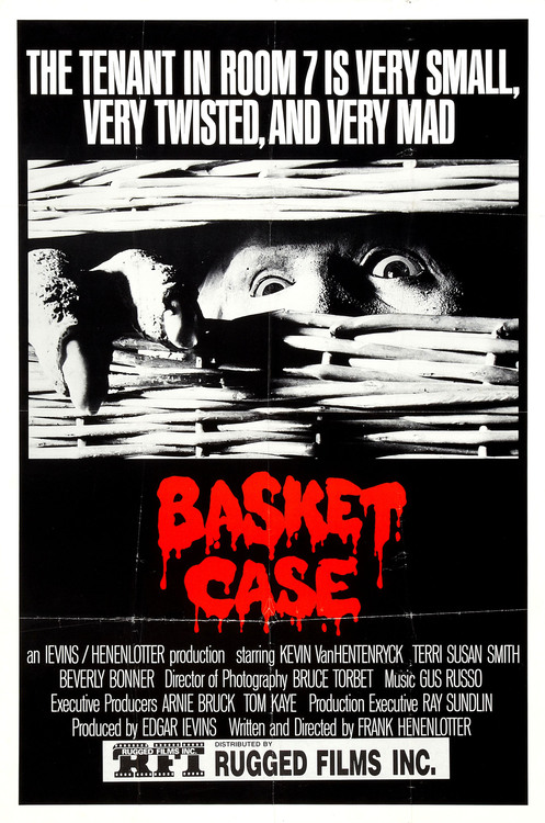Filmo plakatas Basket Case – filmo plakatas | Framein
