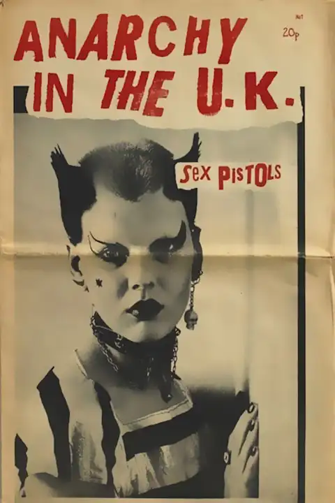 Vintažinis Anarchy in the U.K. koncerto plakatas – vintažinis koncerto plakatas | Framein