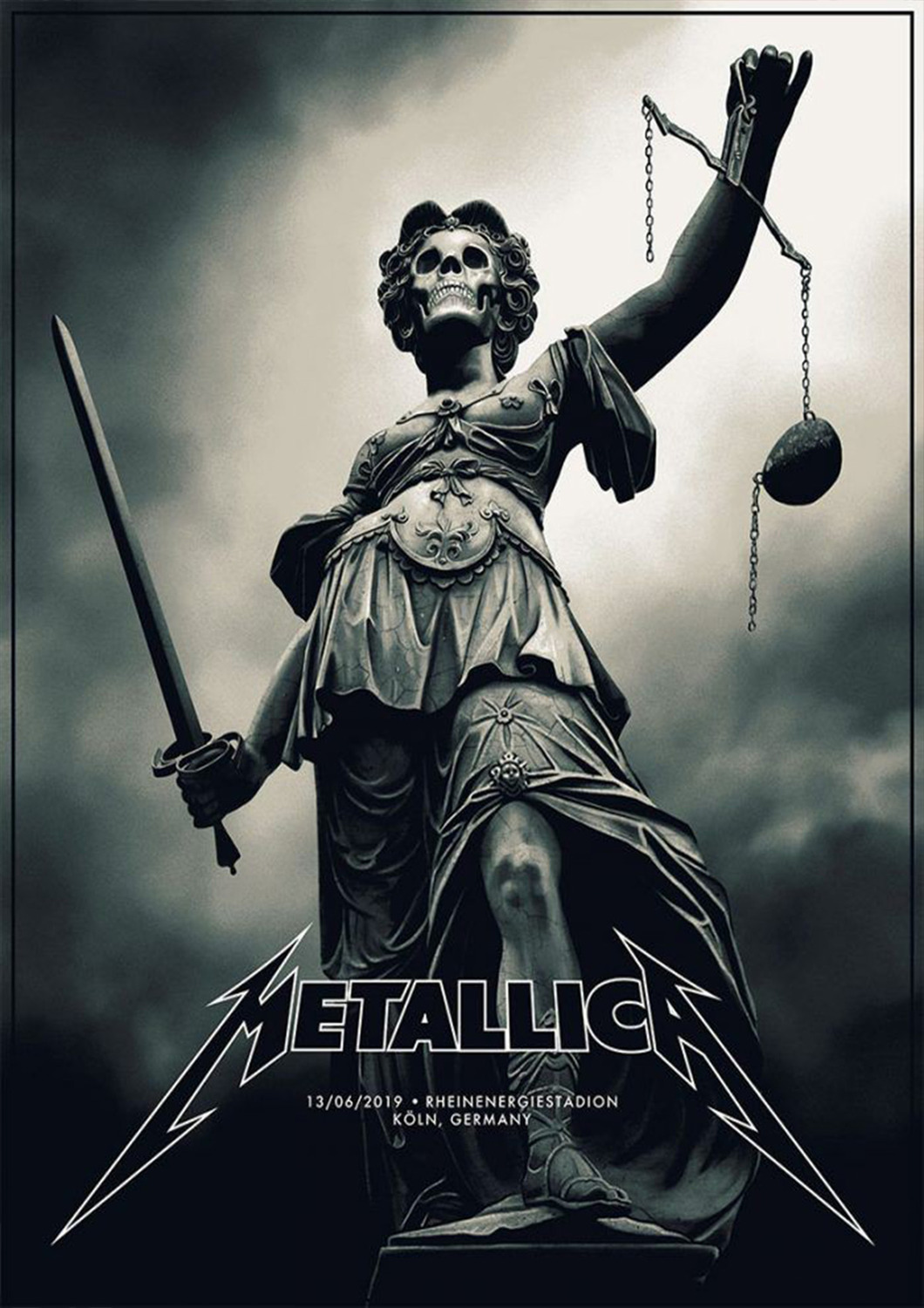 Vintažinis Metallica (6) koncerto plakatas – vintažinis koncerto plakatas | Framein