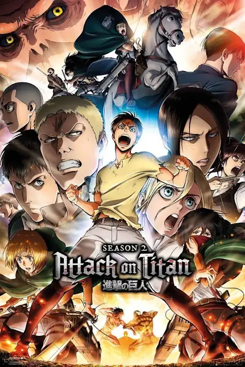 Anime plakatas Attack on Titan Season 2 – anime plakatas | Framein