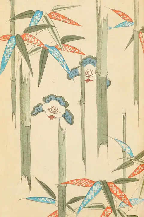 Japoniškas menas Korin Furuya Bijutsukai Pl.74 (1901) – japoniško meno plakatas | Framein
