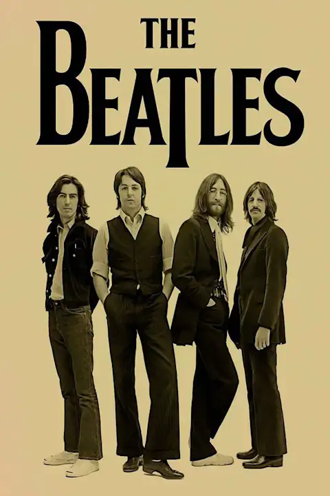 Vintažinis The Beatles (4) koncerto plakatas – vintažinis koncerto plakatas | Framein