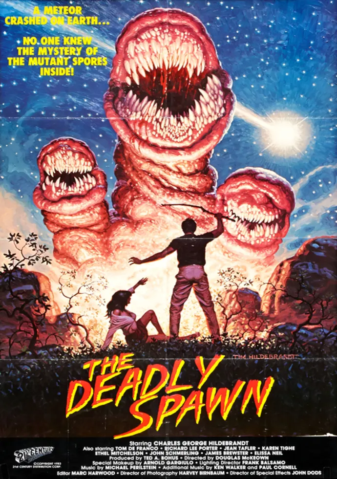 Filmo plakatas The Deadly Spawn 1983 – filmo plakatas | Framein