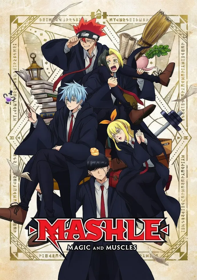 Anime plakatas Mashle Magic and Muscles – anime plakatas | Framein