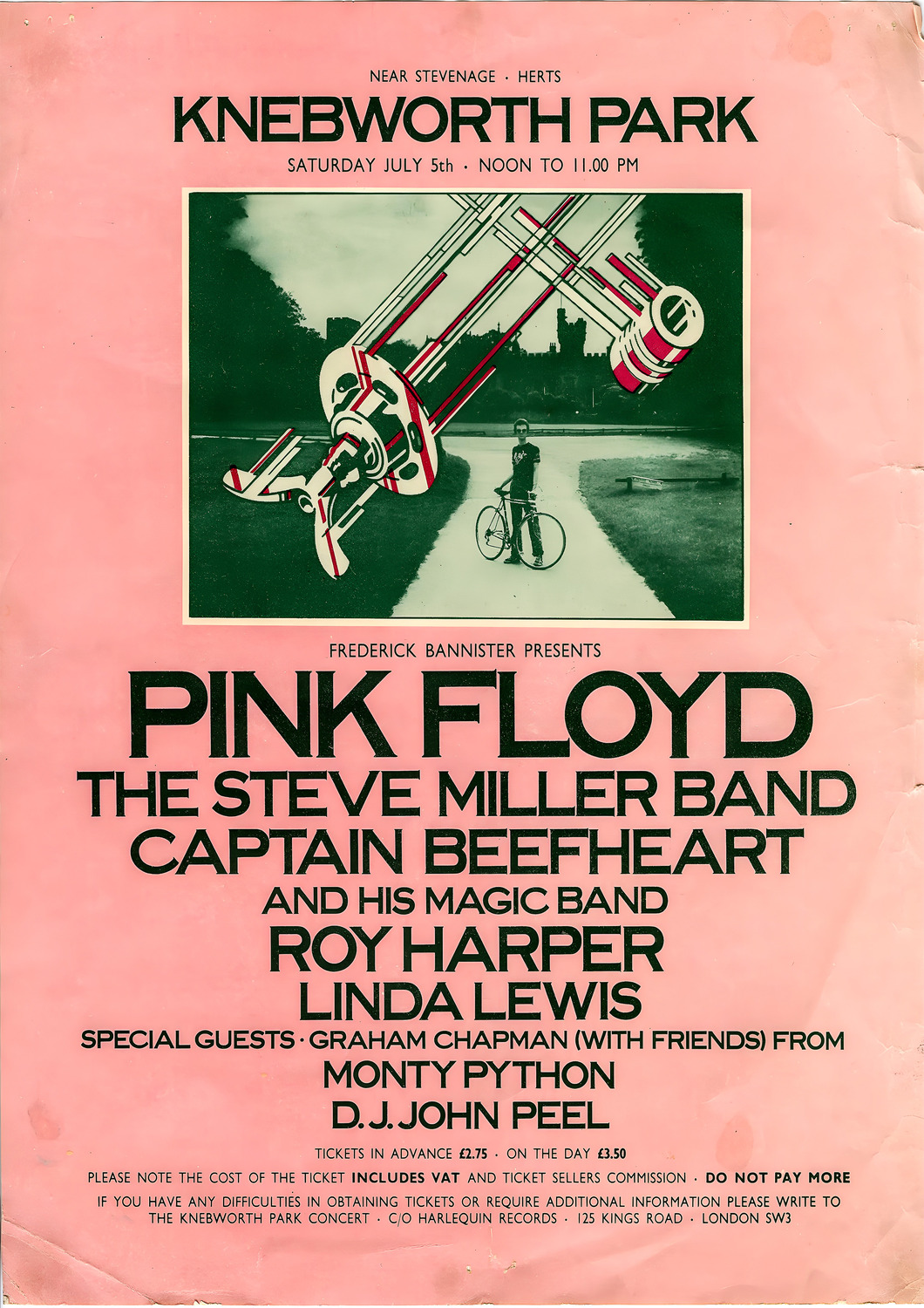 Vintažinis Pink Floyd (18) koncerto plakatas – vintažinis koncerto plakatas | Framein