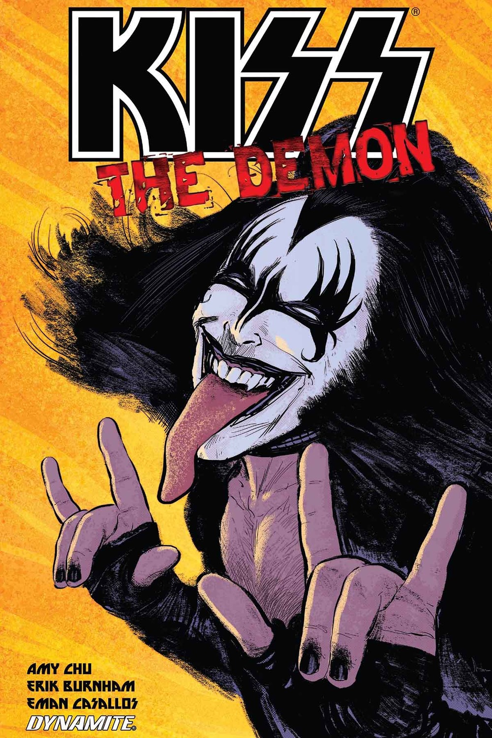 Vintažinis Kiss The Demon koncerto plakatas – vintažinis koncerto plakatas | Framein