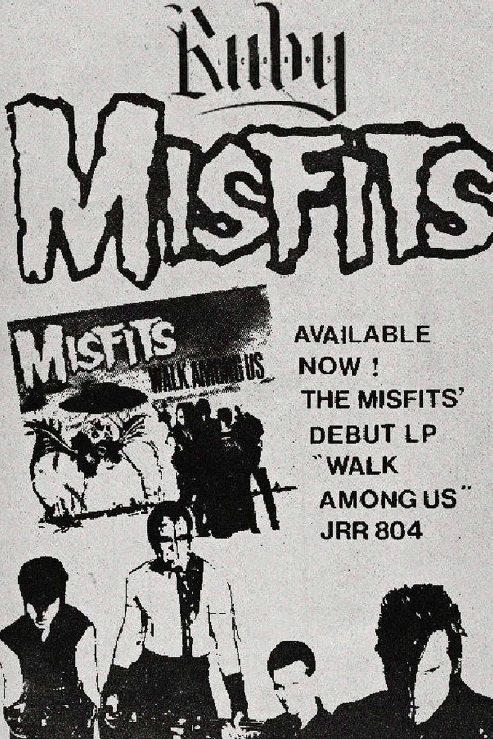 Vintažinis Misfits (2) koncerto plakatas – vintažinis koncerto plakatas | Framein