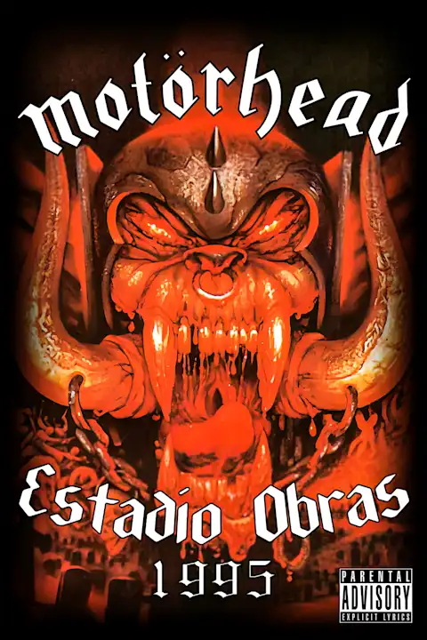 Vintažinis Motorhead koncerto plakatas – vintažinis koncerto plakatas | Framein