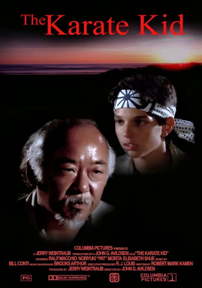 Filmo plakatas Karate vaikis – filmo plakatas | Framein