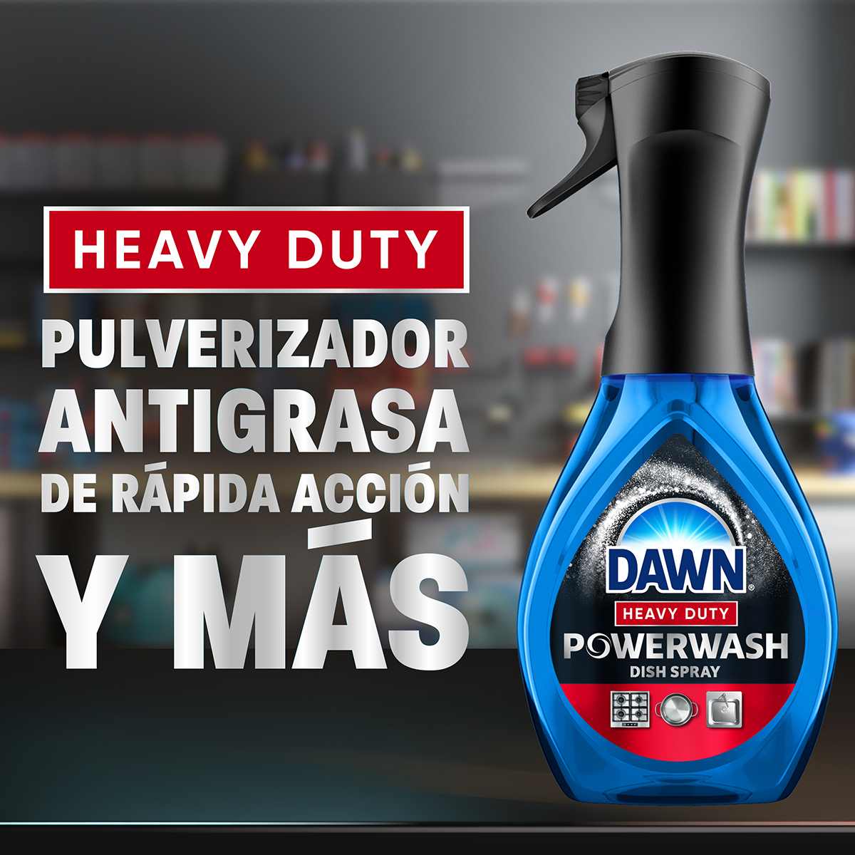 HEAVY DUTY  PULVERIZADOR ANTIGRASA DE RÁPIDA ACCIÓN Y MÁS
