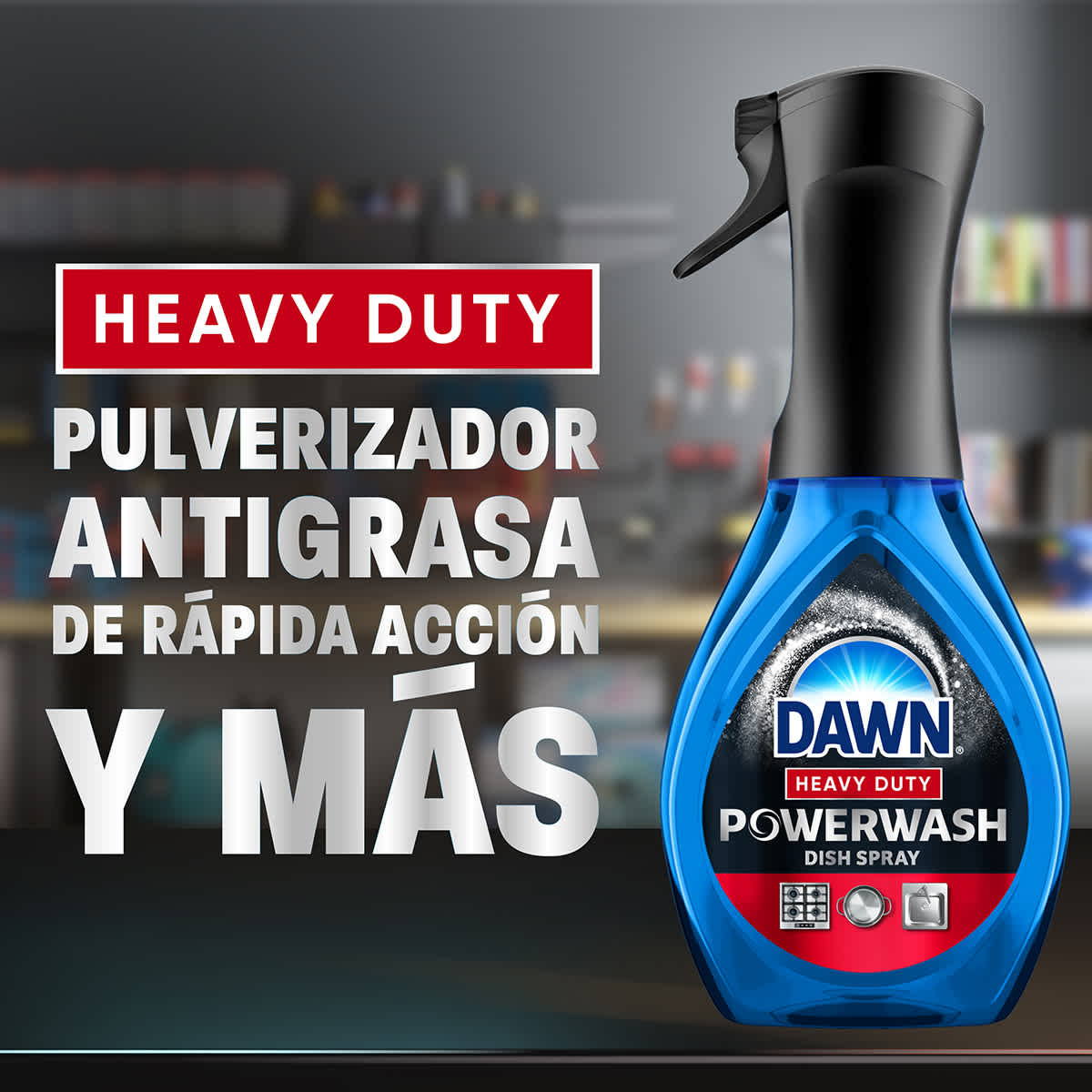 HEAVY DUTY  PULVERIZADOR ANTIGRASA DE RÁPIDA ACCIÓN Y MÁS