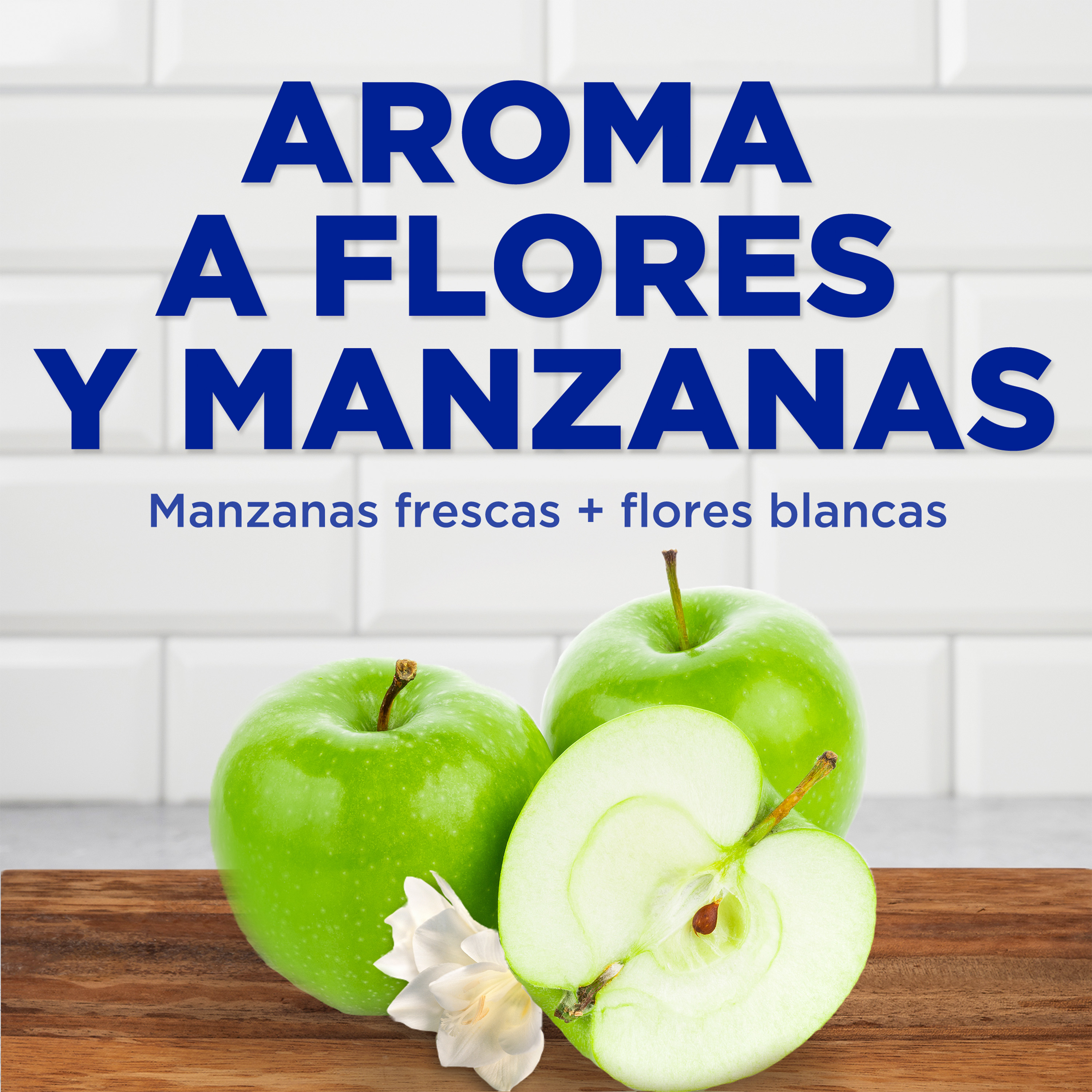 AROMA A FLORES Y MANZANAS