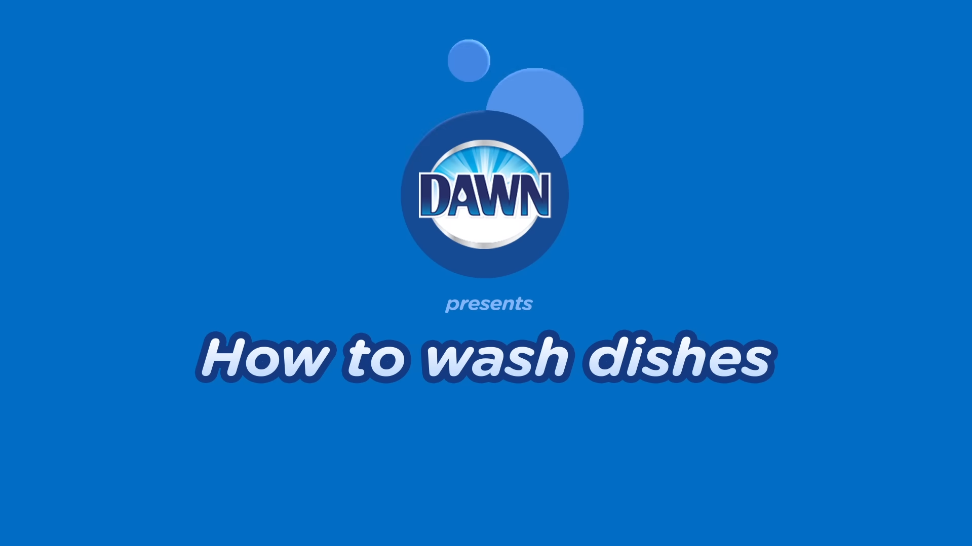 How to Wash Dishes