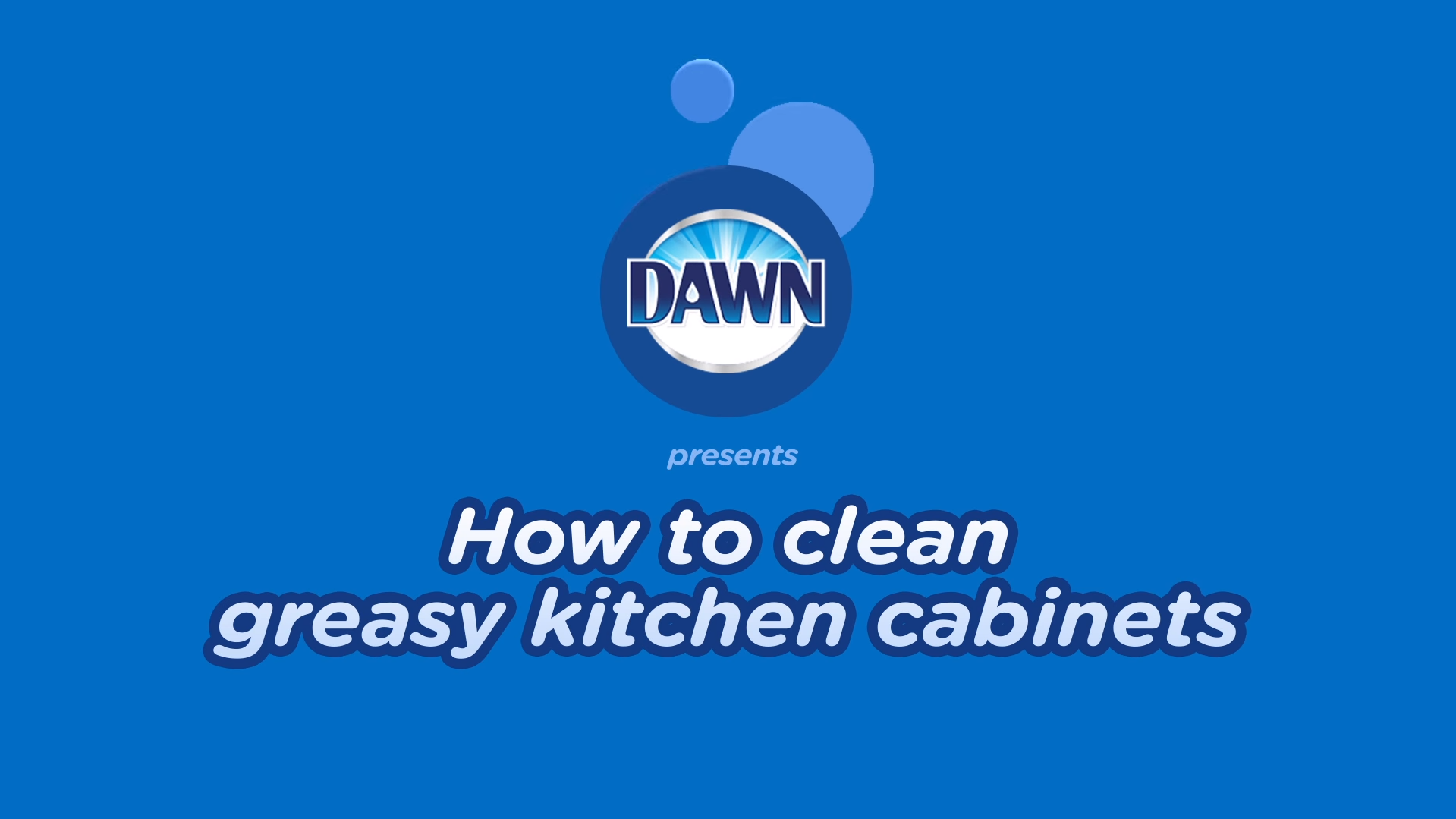 How to Clean Greasy Kitchen Cabinets