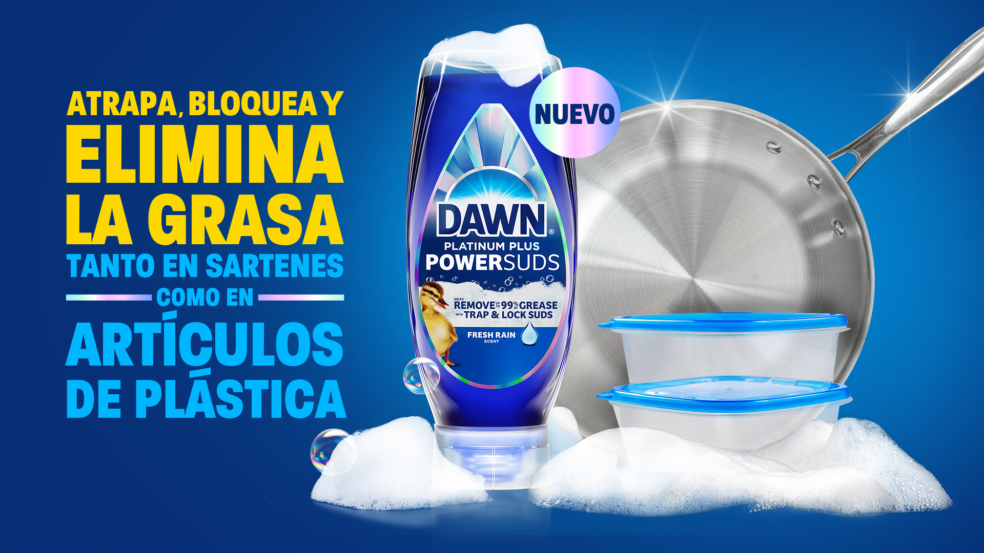 ATRAPA, BLOQUEA Y ELIMINA LA GRASA TANTO EN SARTENES COMO EN  ARTÍCULOS DE PLÁSTICO