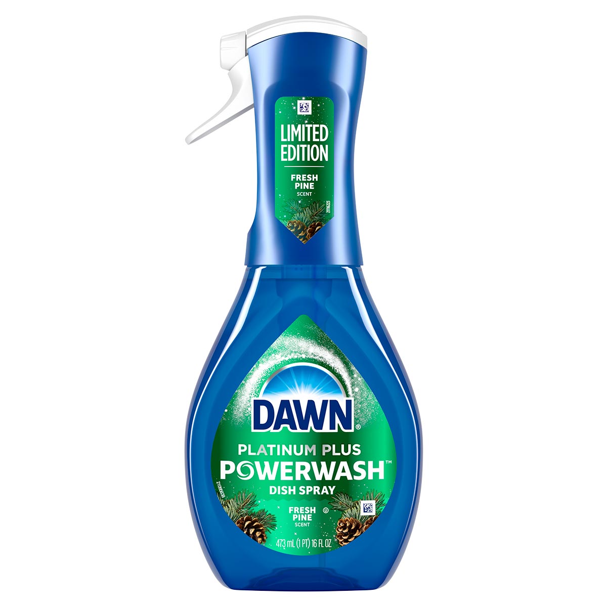 Pulverizador para trastes Dawn Powerwash, pino fresco