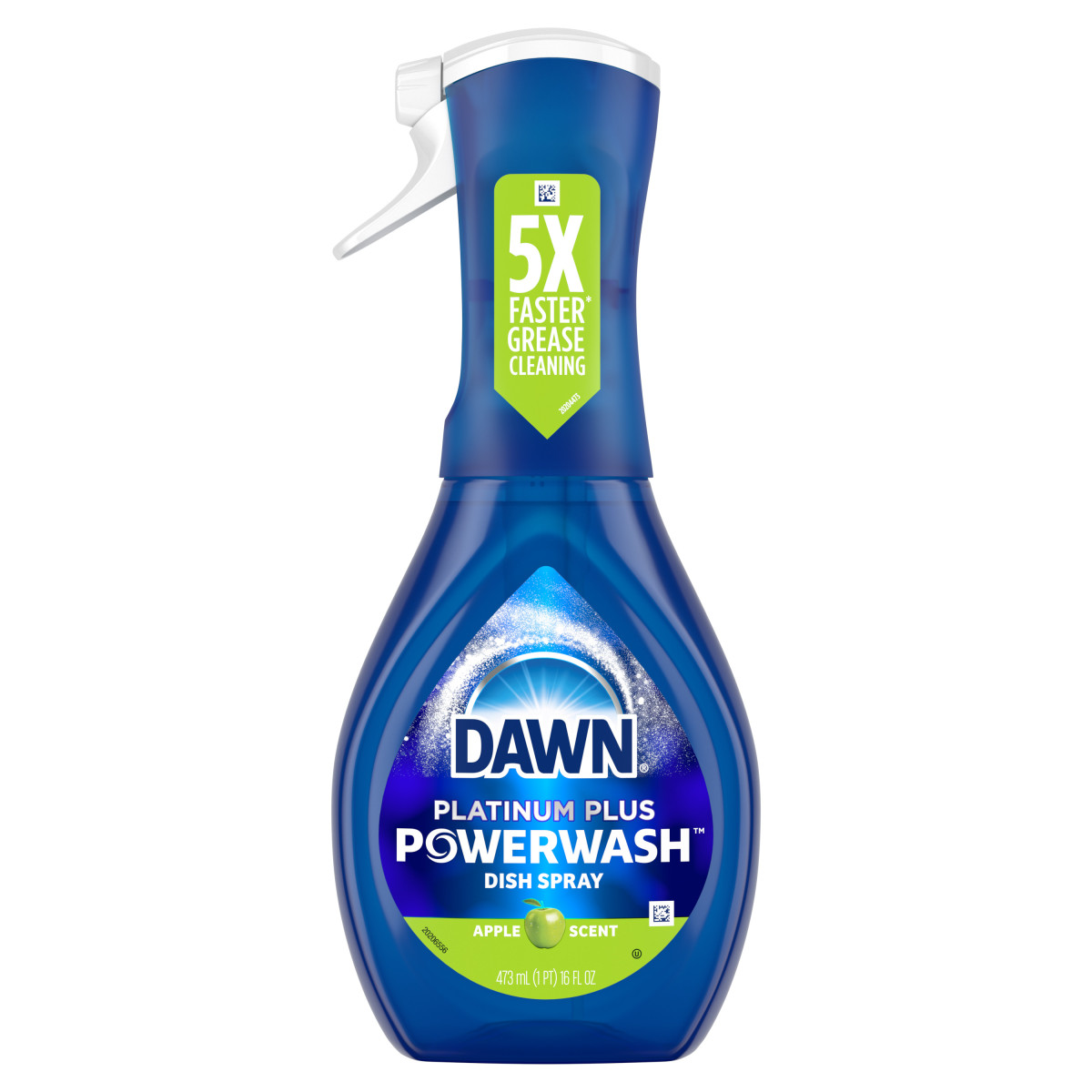 Jabón para trastes en spray Dawn Platinum Powerwash, aroma a manzana
