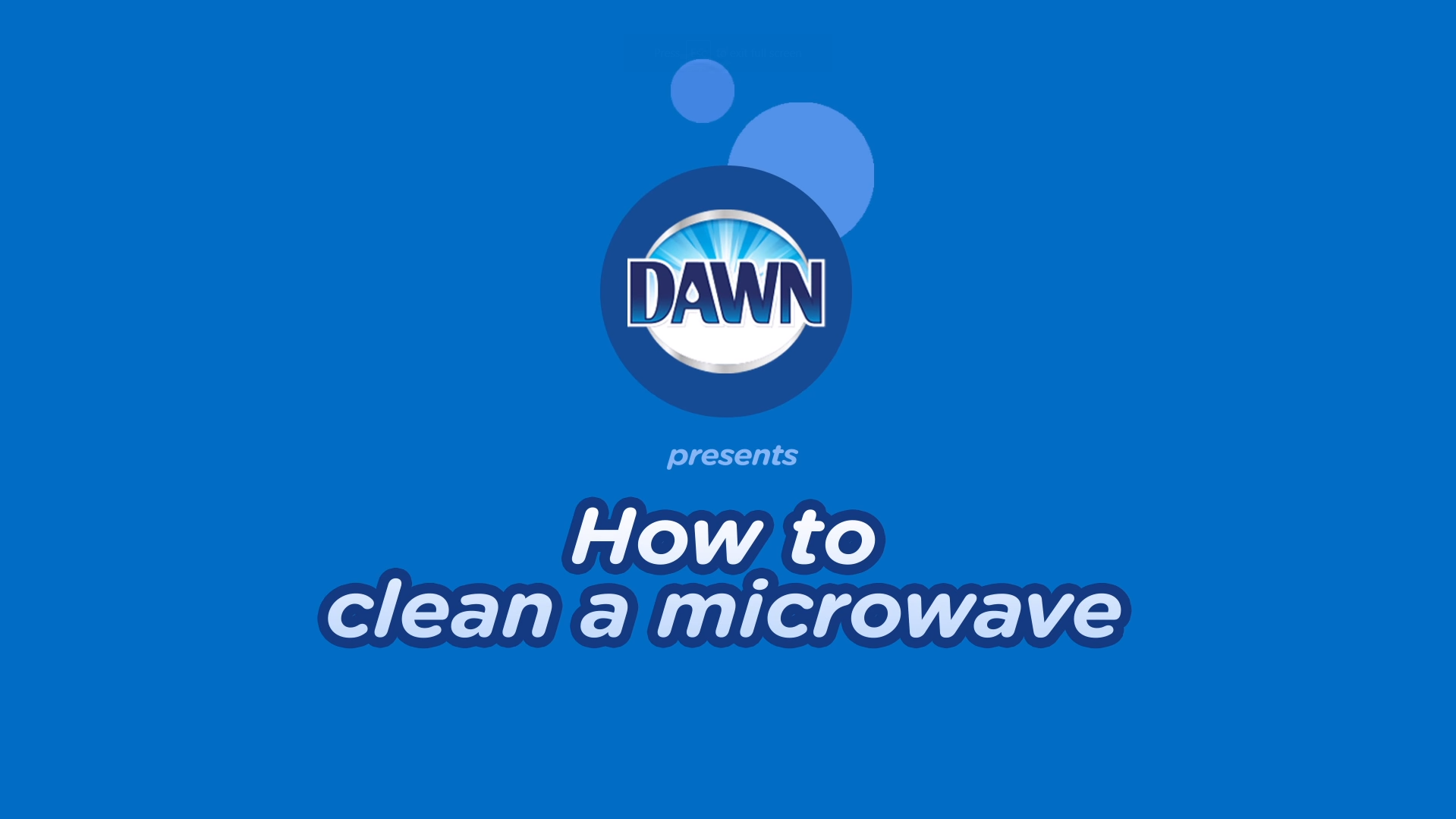 How to clean a microwave