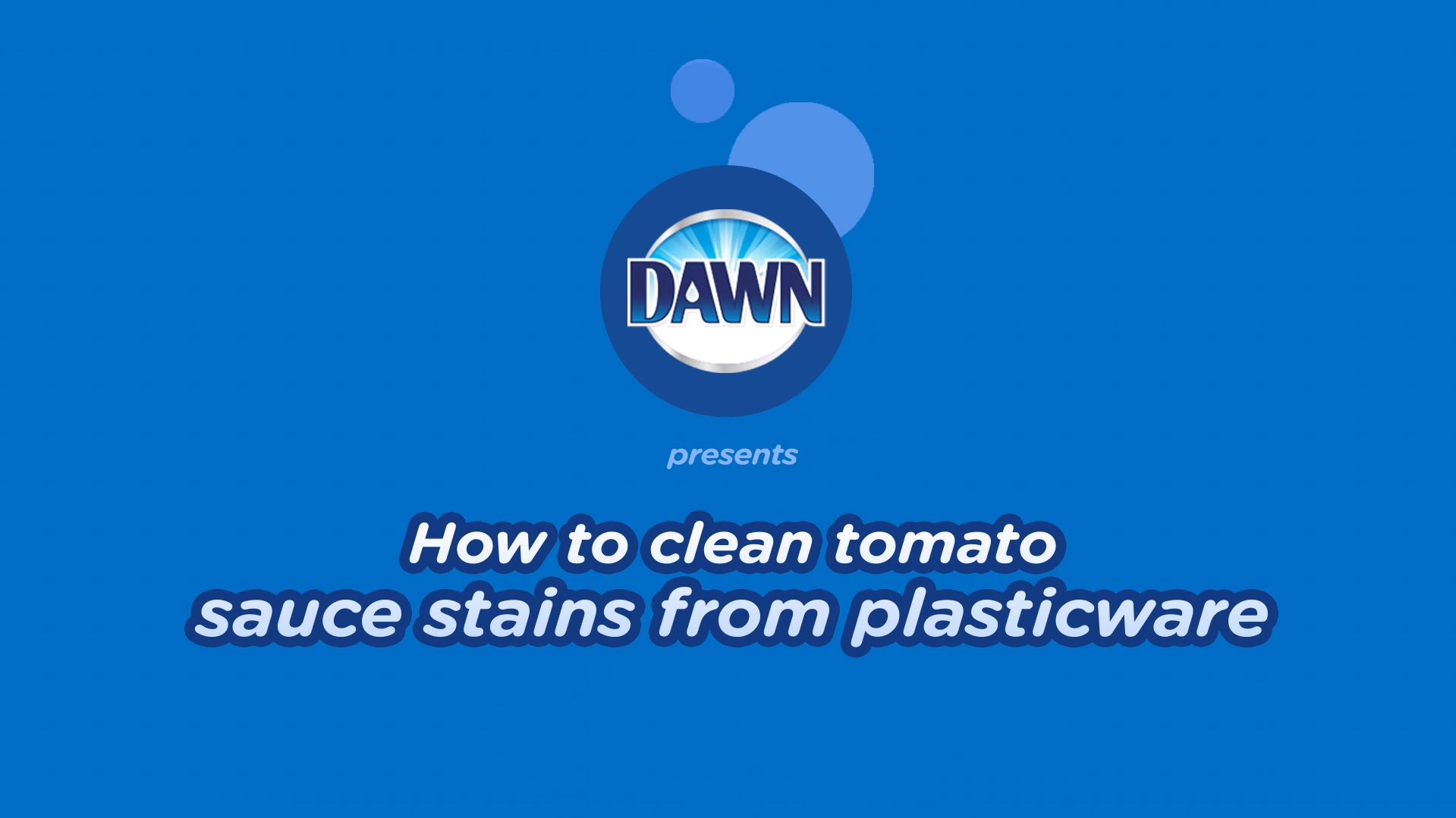 How to clean tomato sauce stains from plasticware