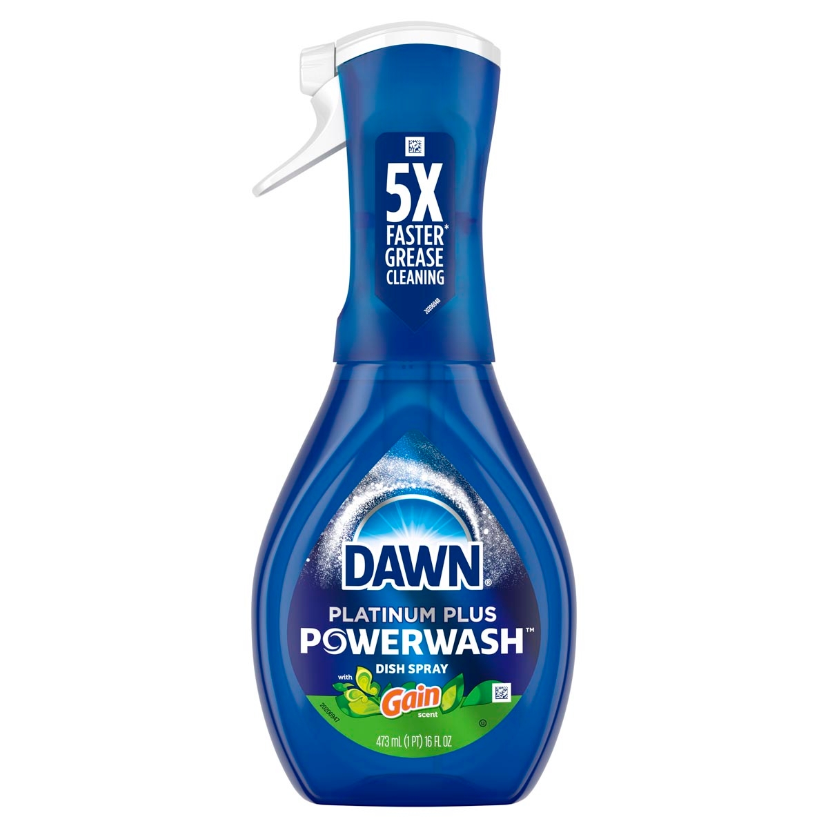 Pulverizador para trastes Dawn Powerwash con Gain, aroma original