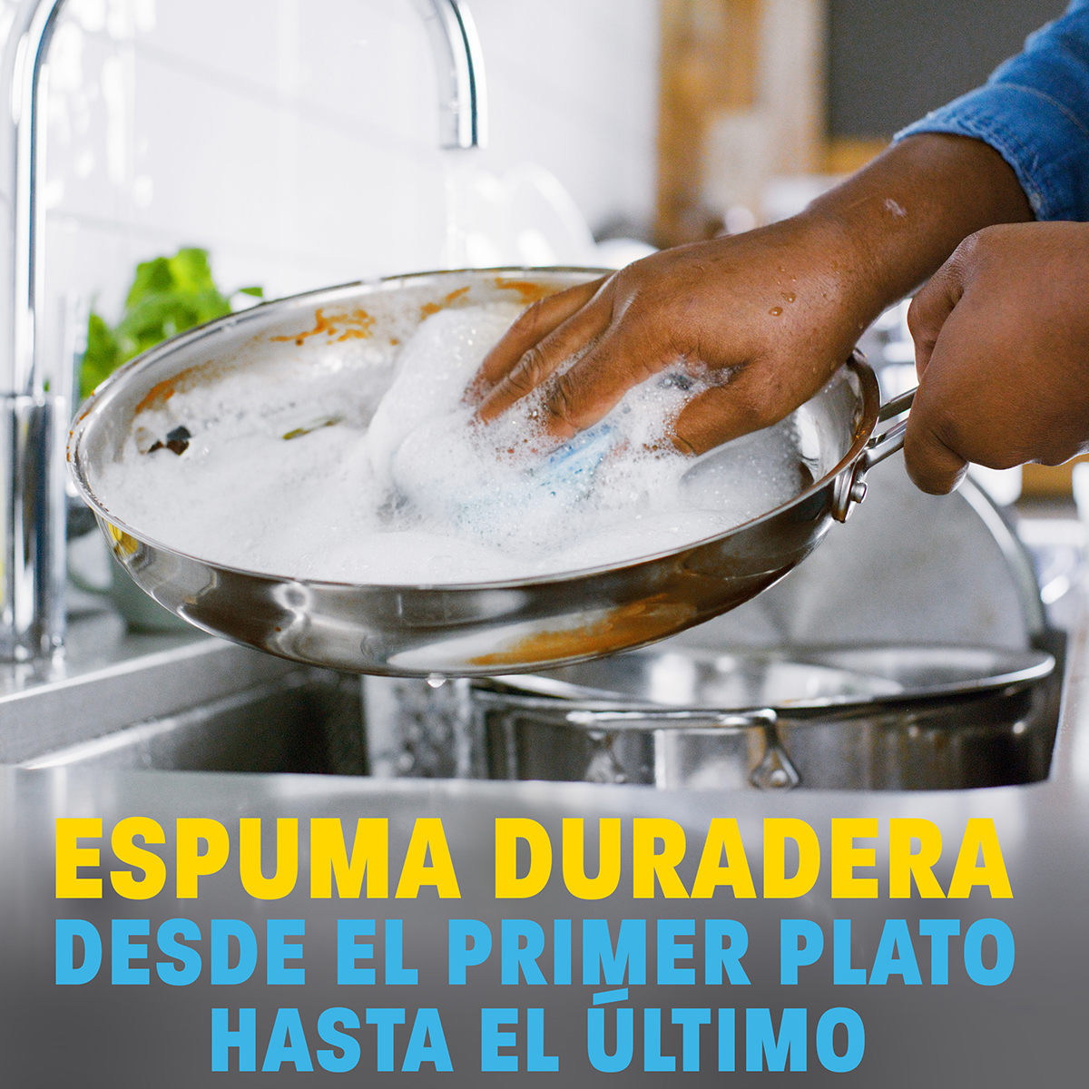 ESPUMA DURADERA DESDE EL PRIMER PLATO HASTA EL ÚLTIMO
