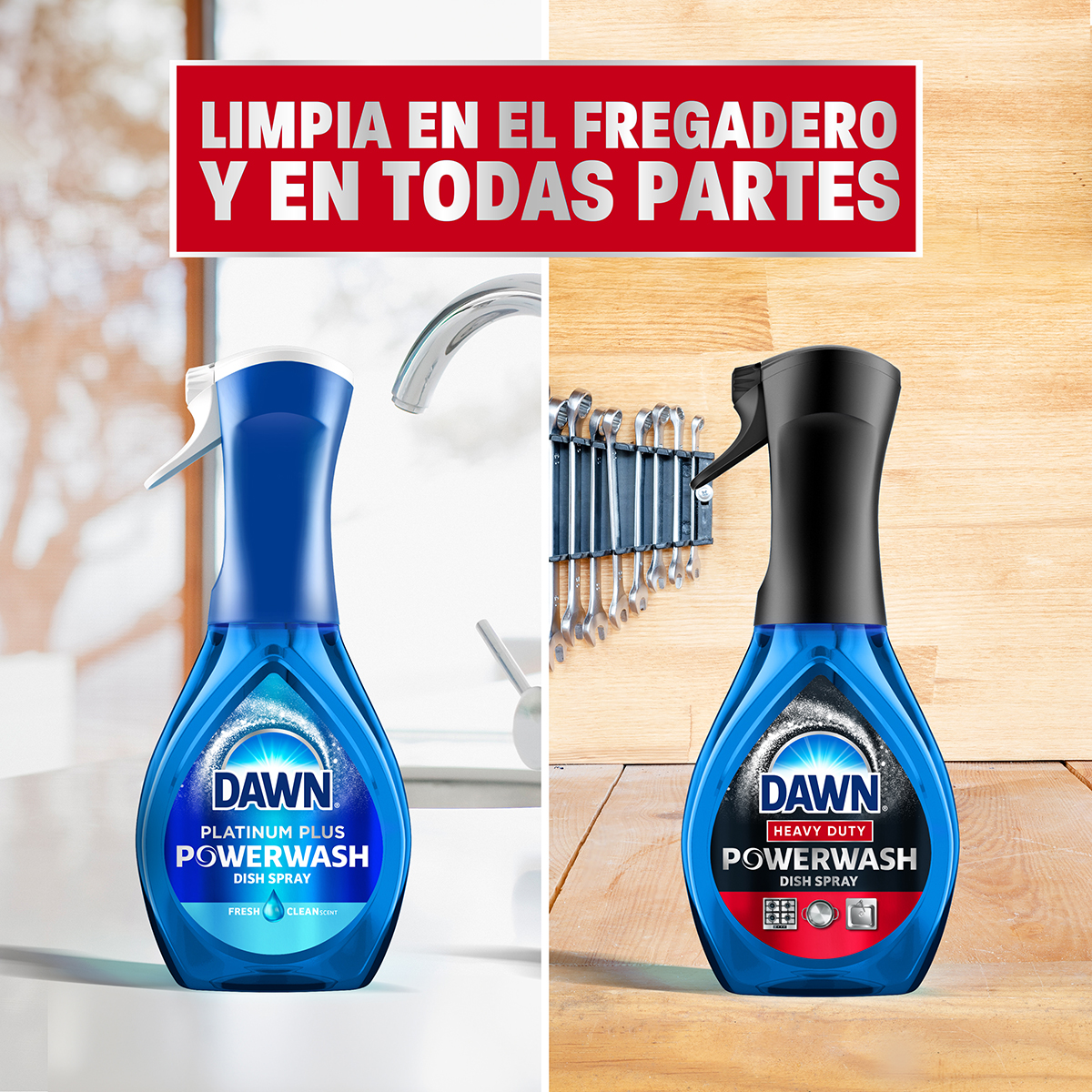 LIMPIA EN EL FREGADERO Y EN TODAS PARTES