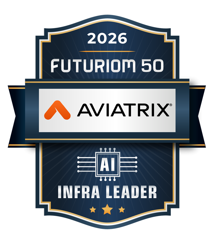 Futuriom 50 Company 2026 Badge-Aviatrix