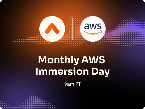 Monthly AWS Immersion Day (9am PT)