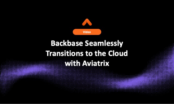 Backbase Seamlessly Transitions to the Cloud with Aviatrix