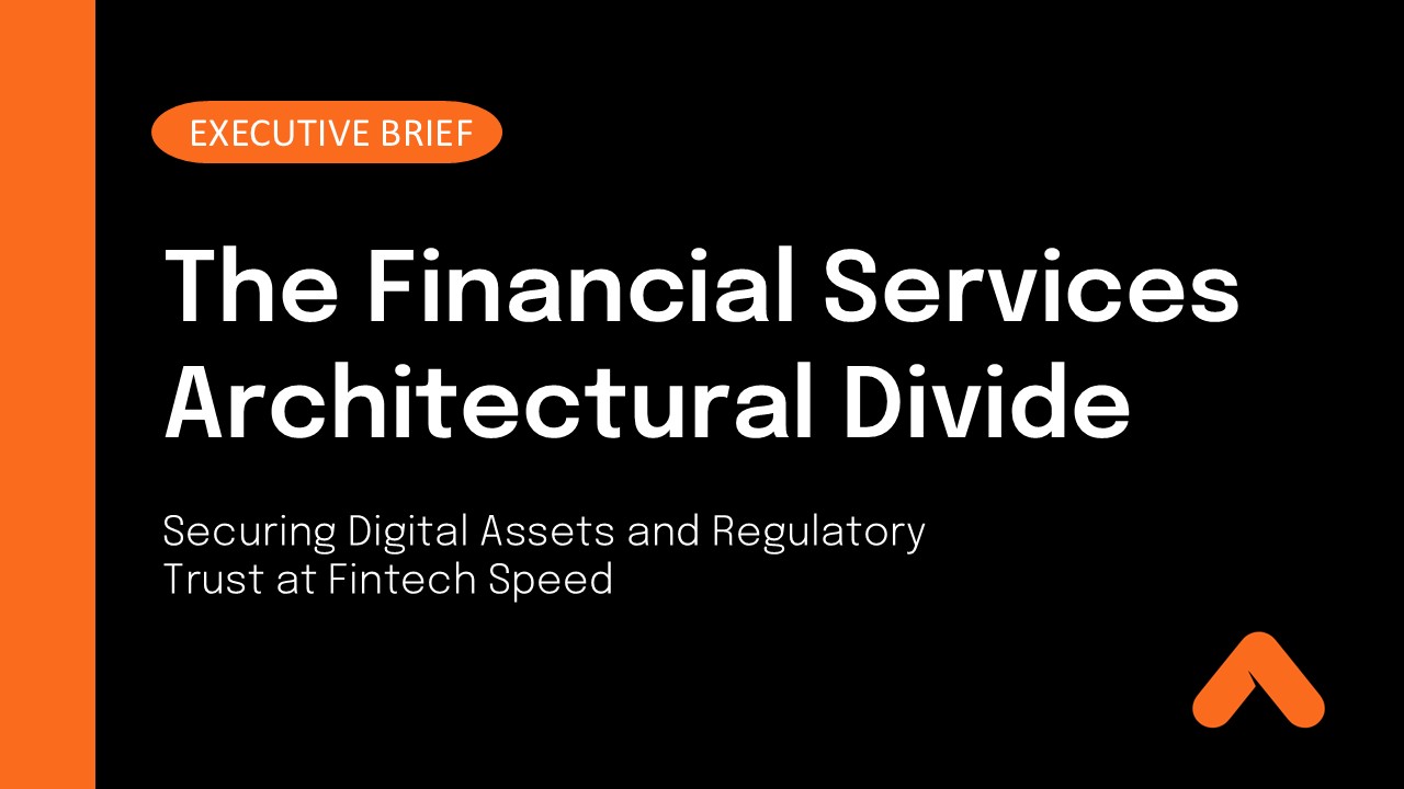 Architectural Divide for Financial Services Resource Card