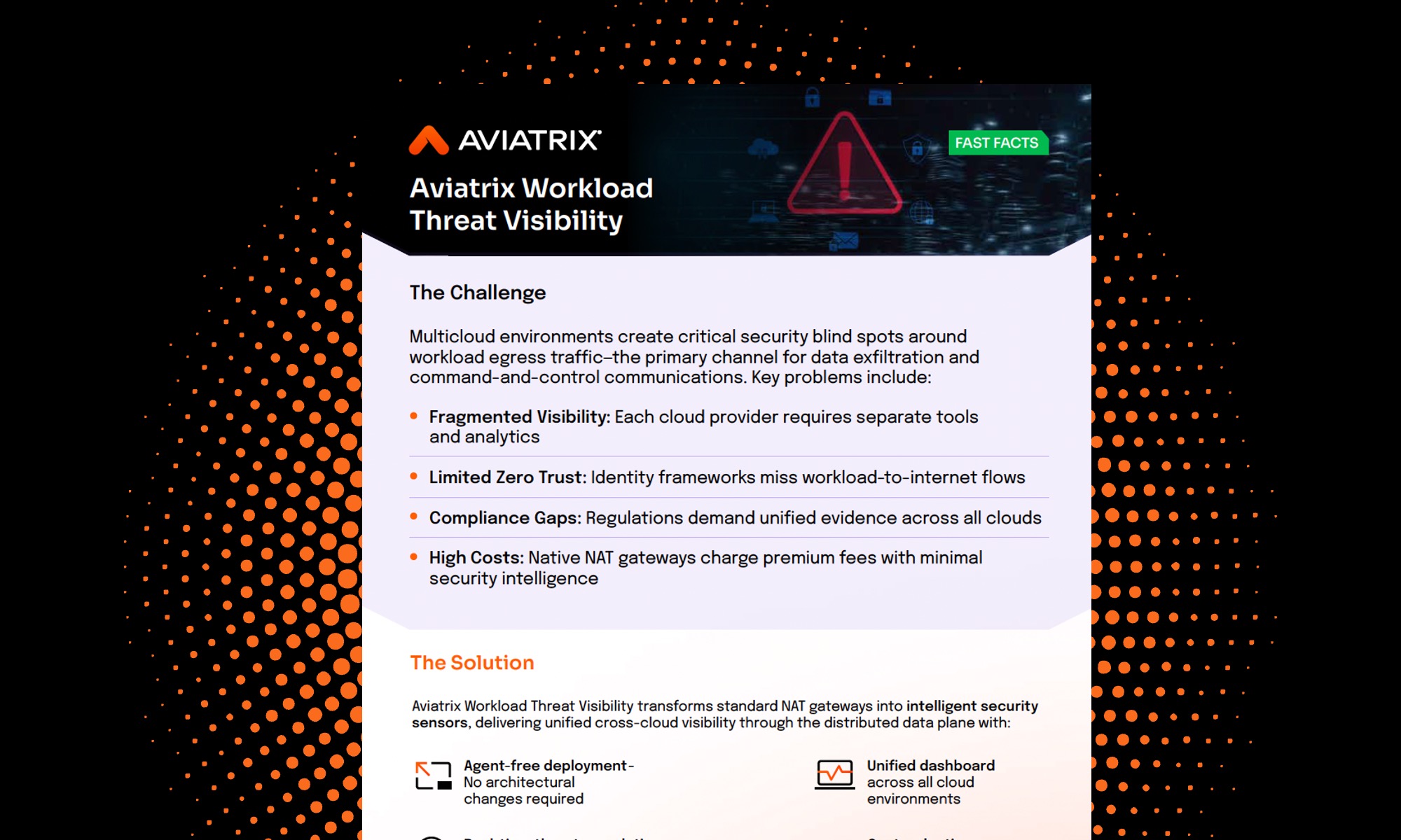 Aviatrix Workload Threat Visibility FF