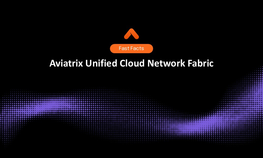 Aviatrix Unified Cloud Network Fabric Fast Facts