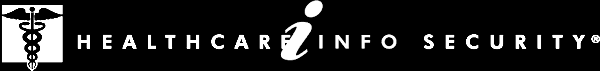 Healthcare Info Security Logo White