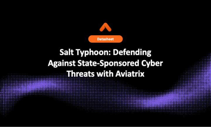 Salt Typhoon: Defending Against State-Sponsored Cyber Threats with Aviatrix