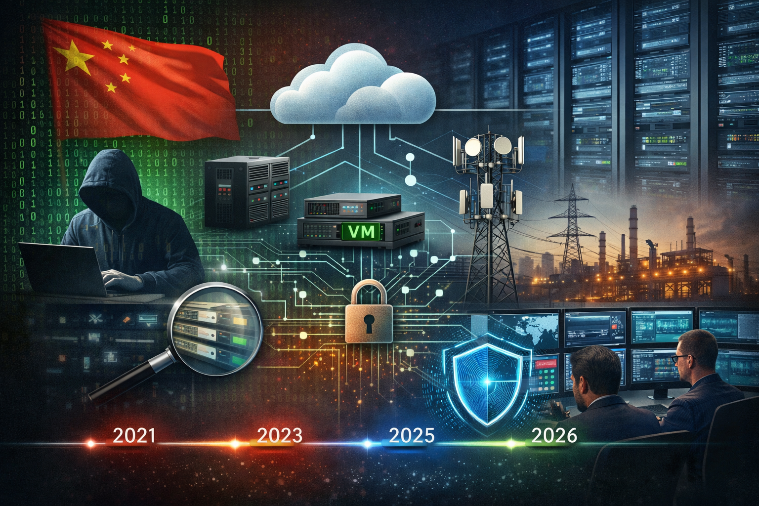 The Chinese APT Playbook: Operational Evolution and Defensive Strategy (2021–2026)