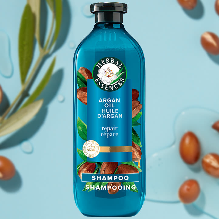 Herbal Essences Argan Oil Shampoo Bottle for Hair Repair