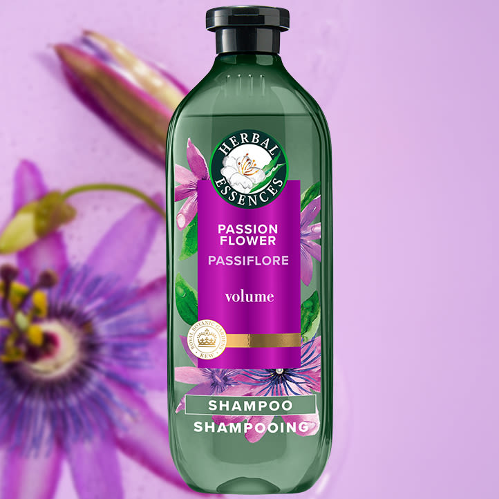 Passion flower Shampoo Bottle