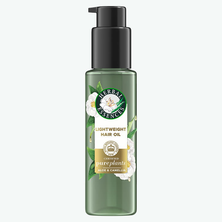 Lightweight Hair Oil, Certified Pure Plants, with Aloe and Camellia Flower Oil 3.2 oz